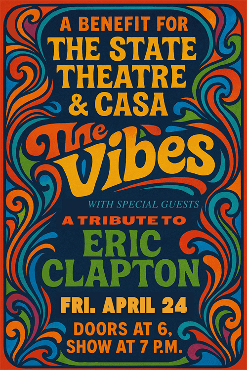 A Tribute to Eric Clapton: Featuring The Vibes & Special Guests – The State Theatre
